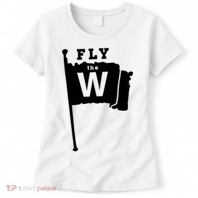 Fly The W Chicago Baseball Winning Flag Women's T-Shirt