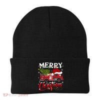 Fire Truck Xmas Tree Fire Firefighter Merry Christmas Gift Beanie thumb 0