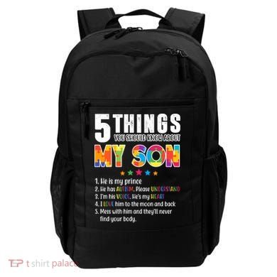 Five Things You Should Know About My Son Autism Backpack