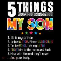 Five Things You Should Know About My Son Autism Backpack thumb 2