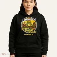 Follow The Yellow Bridge Road Pittsburgh Fan Hoodie thumb 5