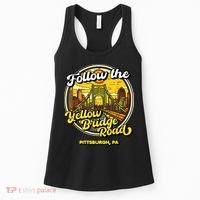 Follow The Yellow Bridge Road Pittsburgh Fan Women's Tank Top thumb 0