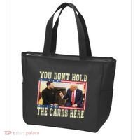 Funny Trump You Dont Hold The Cards Here Zelensky Tote Bag thumb 3