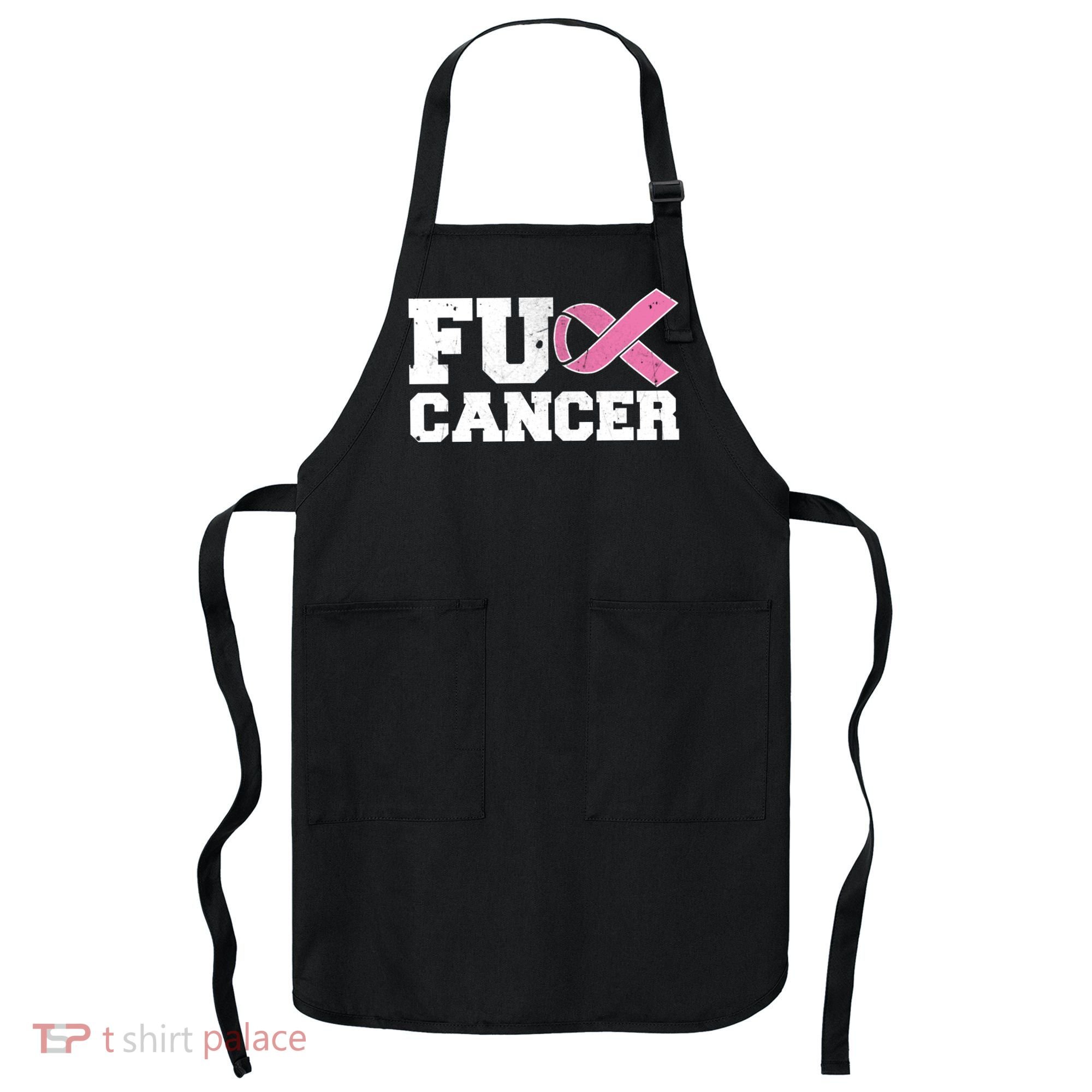 FU Cancer Funny Breast Cancer Awareness Apron