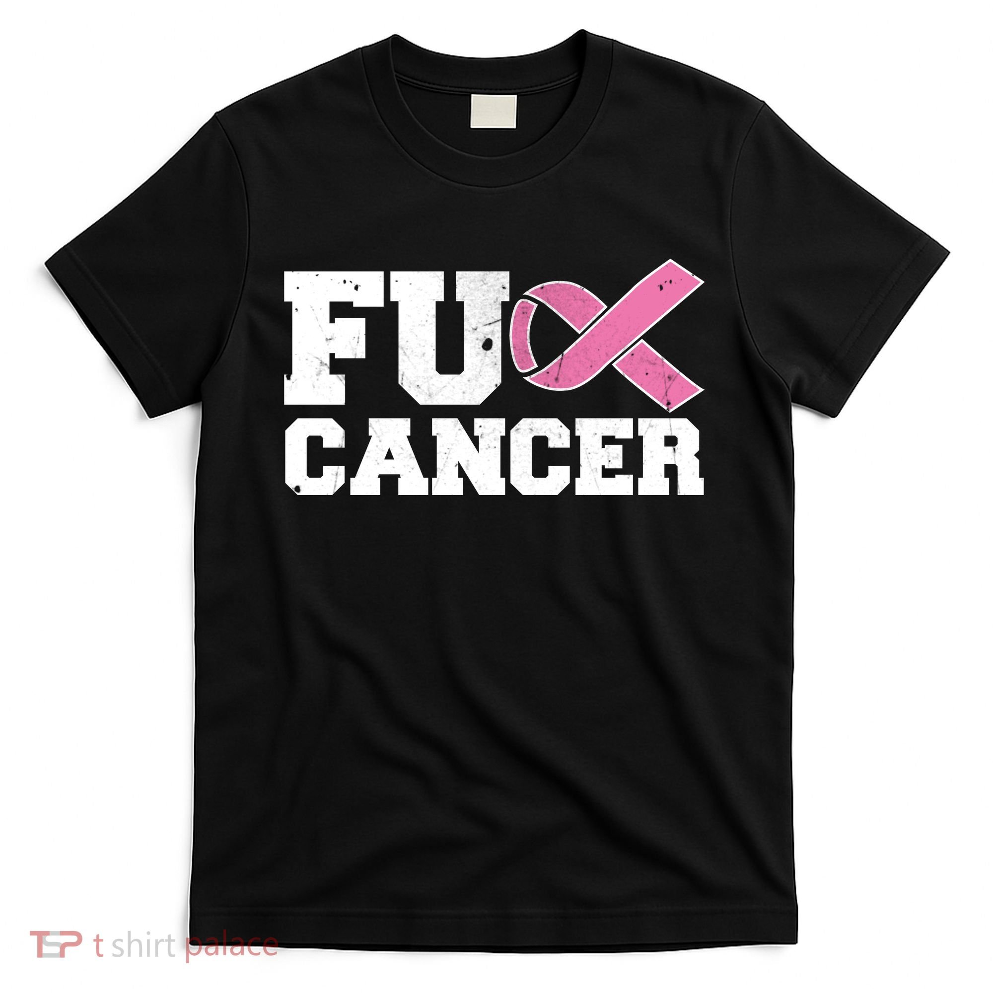 FU Cancer Funny Breast Cancer Awareness T-Shirt