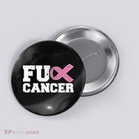 FU Cancer Funny Breast Cancer Awareness Button thumb 0