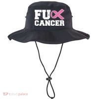 FU Cancer Funny Breast Cancer Awareness Bucket Hat thumb 0