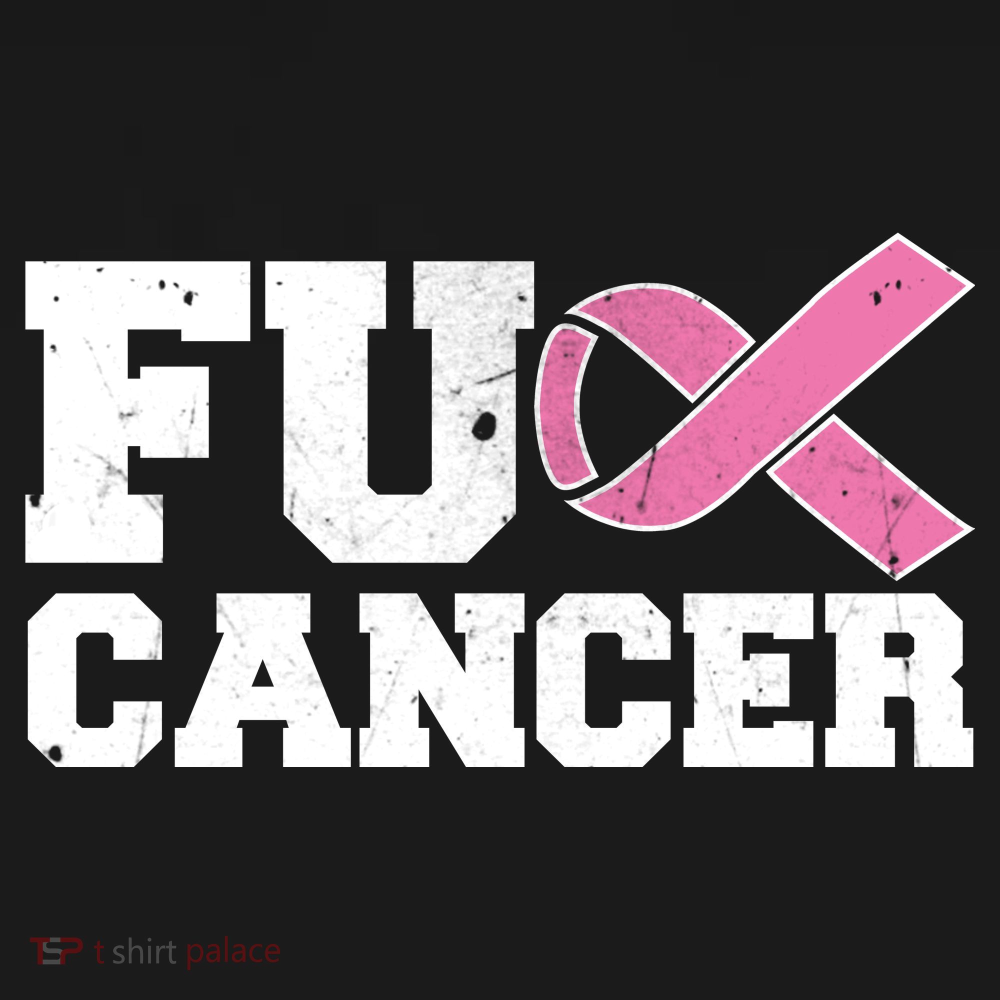 FU Cancer Funny Breast Cancer Awareness Women's Tank Top