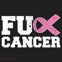 FU Cancer Funny Breast Cancer Awareness Hat thumb 2