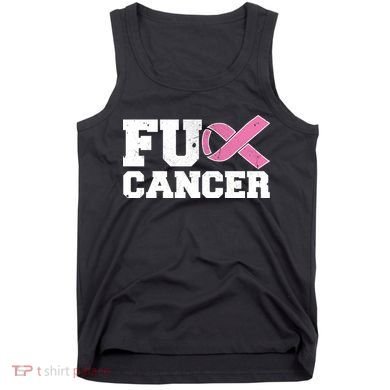 FU Cancer Funny Breast Cancer Awareness Tank Top
