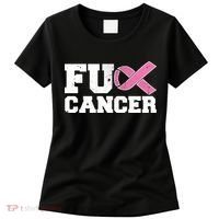 FU Cancer Funny Breast Cancer Awareness Women's T-Shirt thumb 0