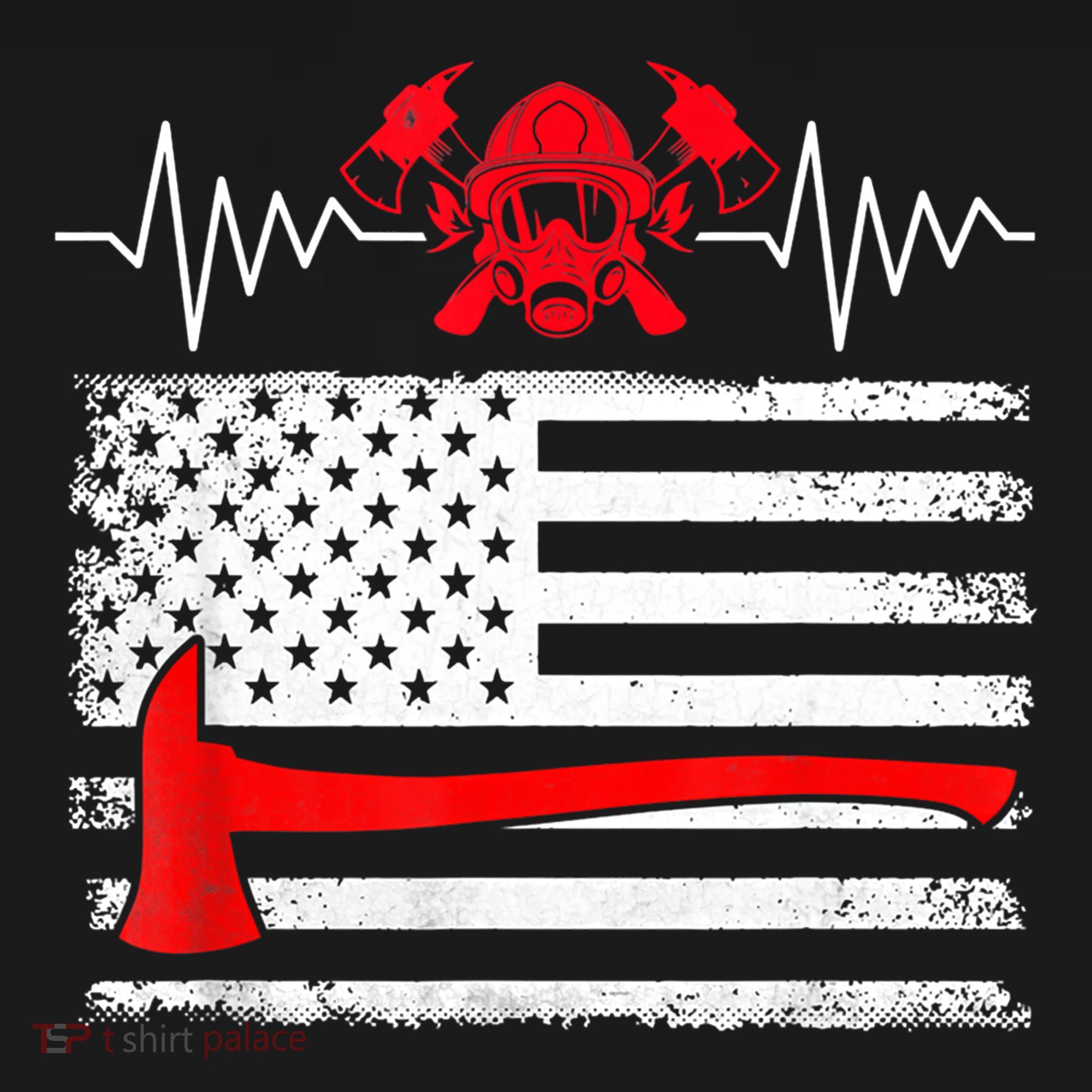 Firefighter Usa American Flag With Wildland Firefighter Hero Cute Gift Women's Hoodie
