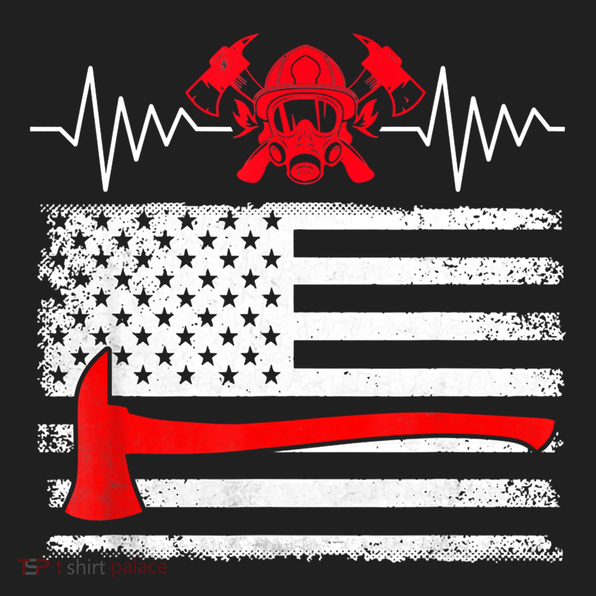 Firefighter Usa American Flag With Wildland Firefighter Hero Cute Gift Hat