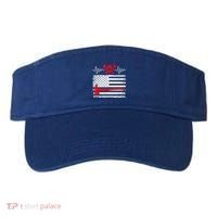 Firefighter Usa American Flag With Wildland Firefighter Hero Cute Gift Visor thumb 0