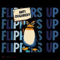 Flippers Up Anti Oligarchy Penguins 8647 Protect Facism Coffee Mug thumb 5