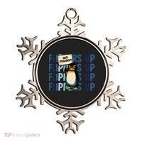 Flippers Up Anti Oligarchy Penguins 8647 Protect Facism Ornament thumb 0