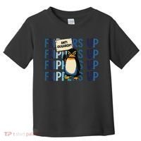 Flippers Up Anti Oligarchy Penguins 8647 Protect Facism Toddler T-Shirt thumb 0