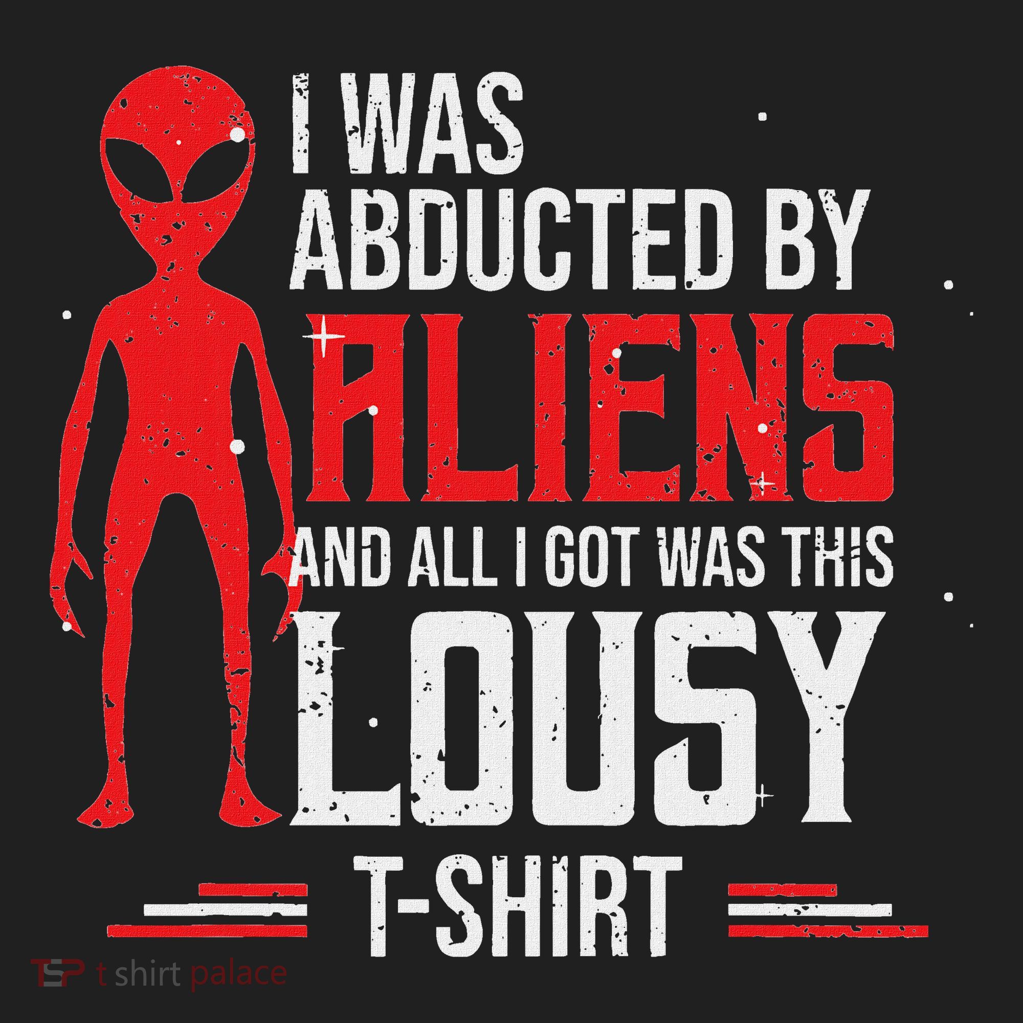 Funny Ufo Abducted By Aliens And All I Got Was This Lousy Golf Towel