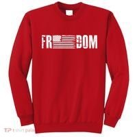 Freedom USA American Flag Pride Proud Patriot Sweatshirt thumb 0