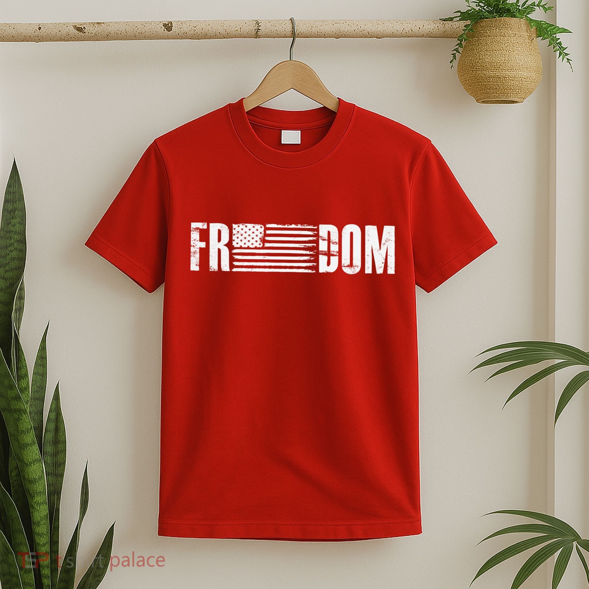 Freedom USA American Flag Pride Proud Patriot T-Shirt