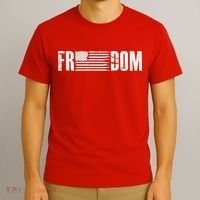 Freedom USA American Flag Pride Proud Patriot T-Shirt thumb 3