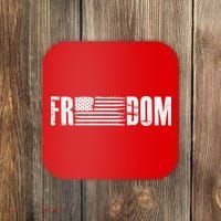 Freedom USA American Flag Pride Proud Patriot Coaster thumb 0