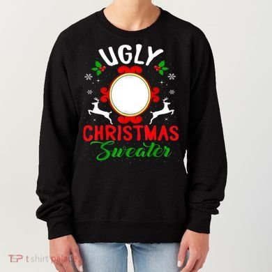 Funny Ugly Christmas Sweater With Mirror Women's Sweatshirt