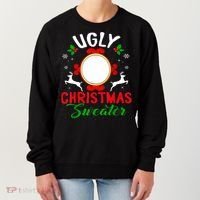 Funny Ugly Christmas Sweater With Mirror Women's Sweatshirt thumb 0