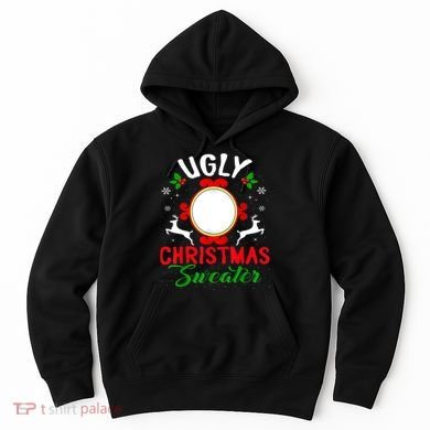 Funny Ugly Christmas Sweater With Mirror Hoodie