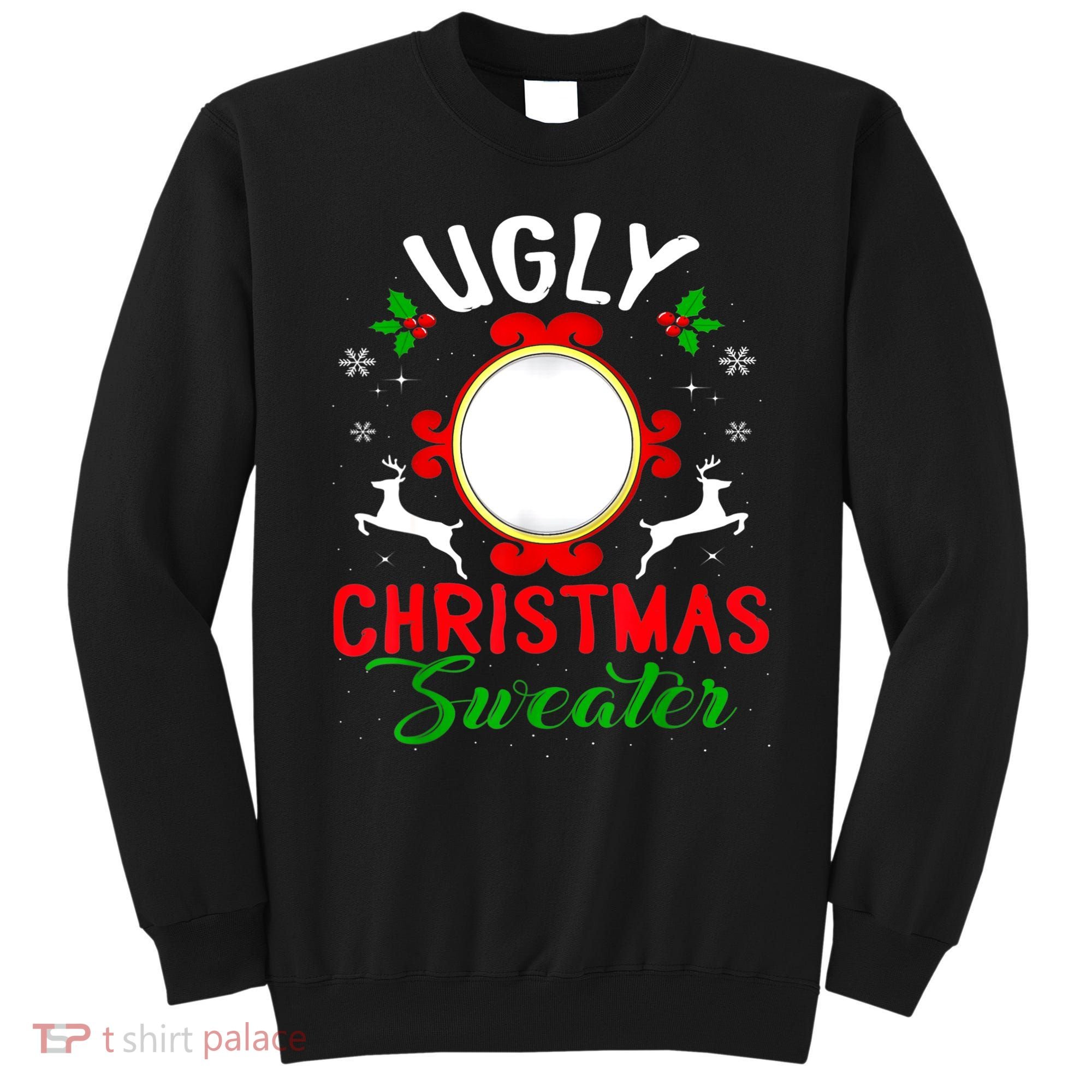 Funny Ugly Christmas Sweater With Mirror Sweatshirt