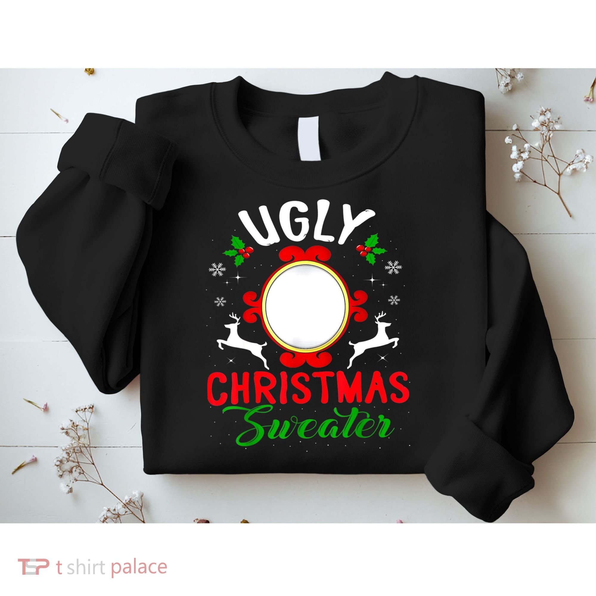 Funny Ugly Christmas Sweater With Mirror Sweatshirt