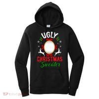 Funny Ugly Christmas Sweater With Mirror Gift Women's Hoodie thumb 0