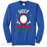 Funny Ugly Christmas Sweater With Mirror Gift Sweatshirt thumb 0