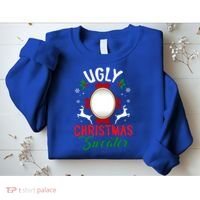 Funny Ugly Christmas Sweater With Mirror Gift Sweatshirt thumb 2