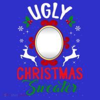 Funny Ugly Christmas Sweater With Mirror Gift Toddler Hoodie thumb 2