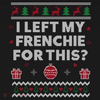 Frenchie Ugly Christmas Funny French Bulldog Dog Xmas Gift Women's Hoodie thumb 2