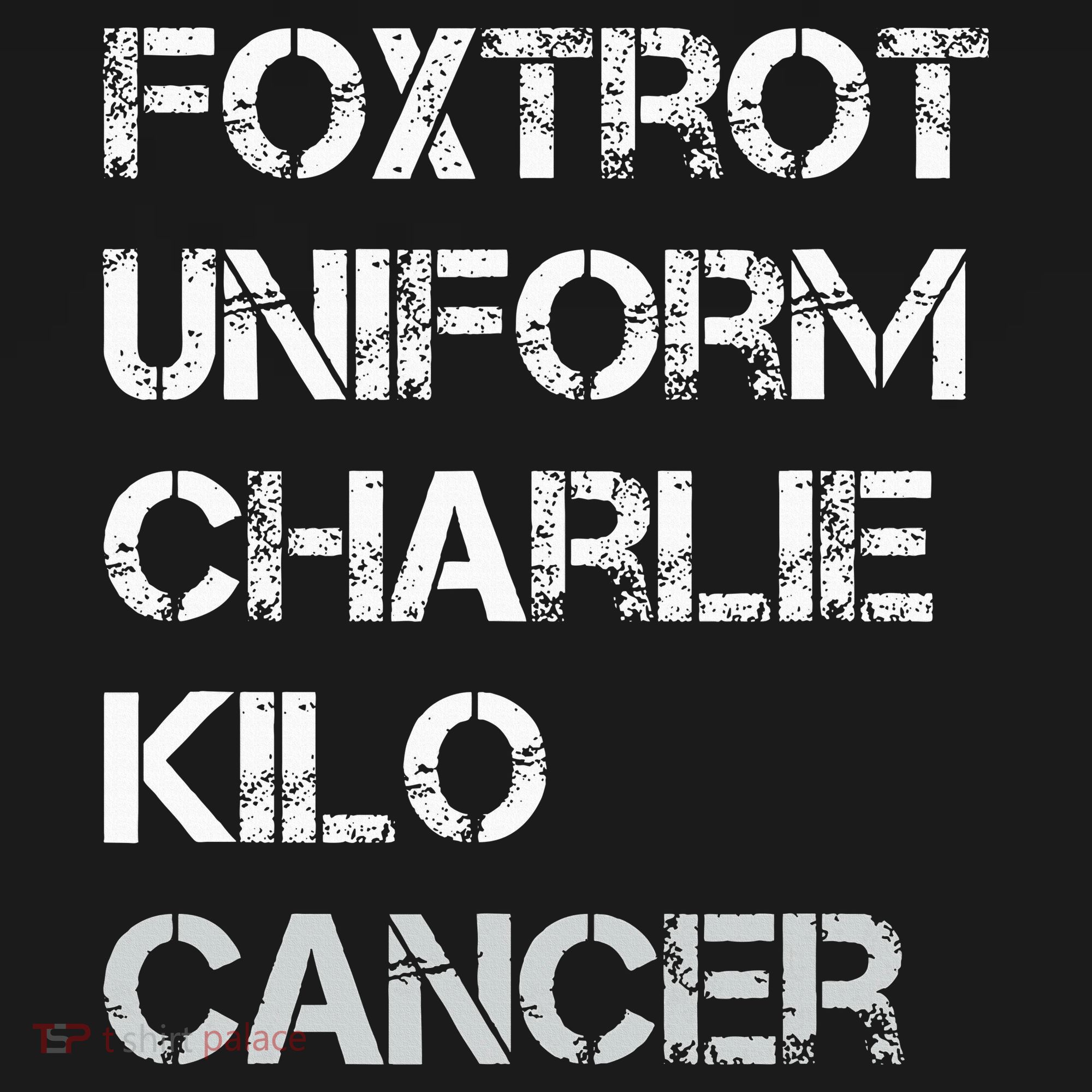 Foxtrot Uniform Charlie Kilo Fuck Lung Cancer Women's Hoodie