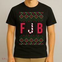 FJB Ugly Christmas Sweater T-Shirt thumb 3