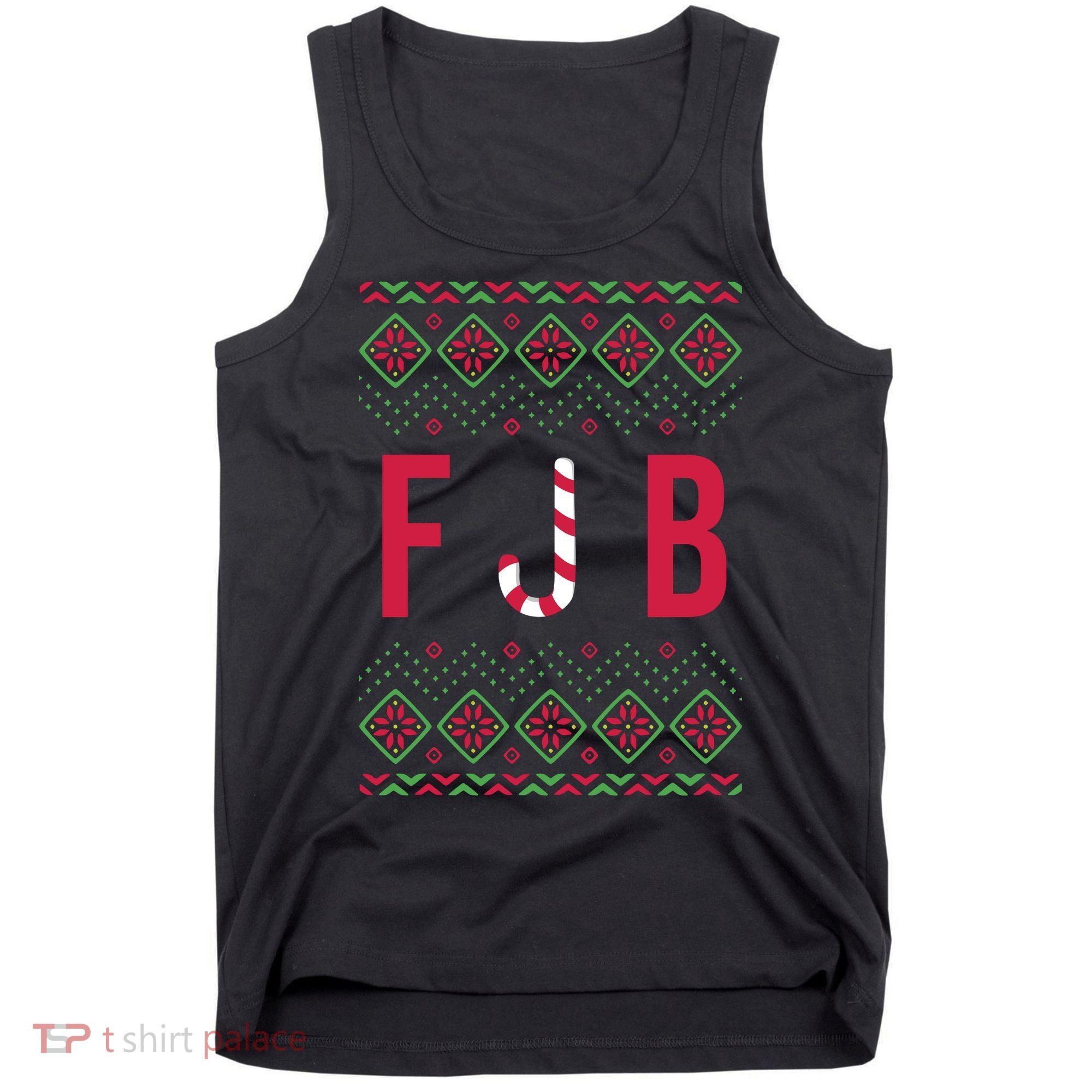 FJB Ugly Christmas Sweater Tank Top