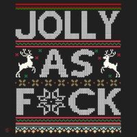 Funny Ugly Christmas Jolly As F Ck Xmas Party Gift Beanie thumb 2