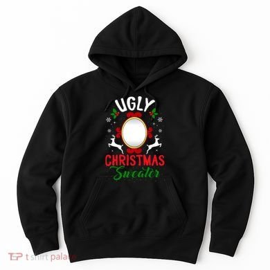 Funny Ugly Christmas Sweater With Mirror Hoodie
