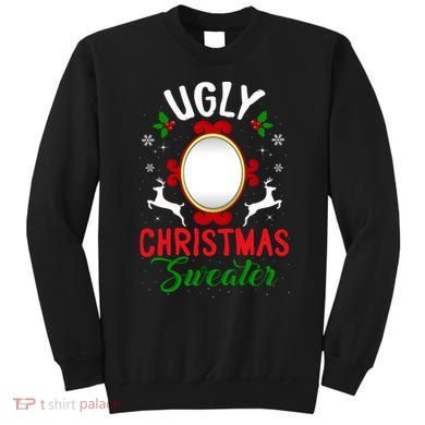 Funny Ugly Christmas Sweater With Mirror Sweatshirt