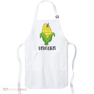 Funny Uni Corn Unicorn Corn Lovers Corn Farmer Apron