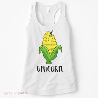 Funny Uni Corn Unicorn Corn Lovers Corn Farmer Women's Tank Top