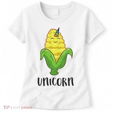 Funny Uni Corn Unicorn Corn Lovers Corn Farmer Women's T-Shirt