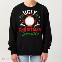 Funny Ugly Christmas Sweater With Mirror Women's Sweatshirt thumb 0