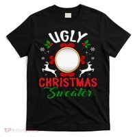 Funny Ugly Christmas Sweater With Mirror T-Shirt thumb 0