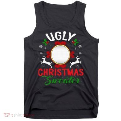 Funny Ugly Christmas Sweater With Mirror Tank Top