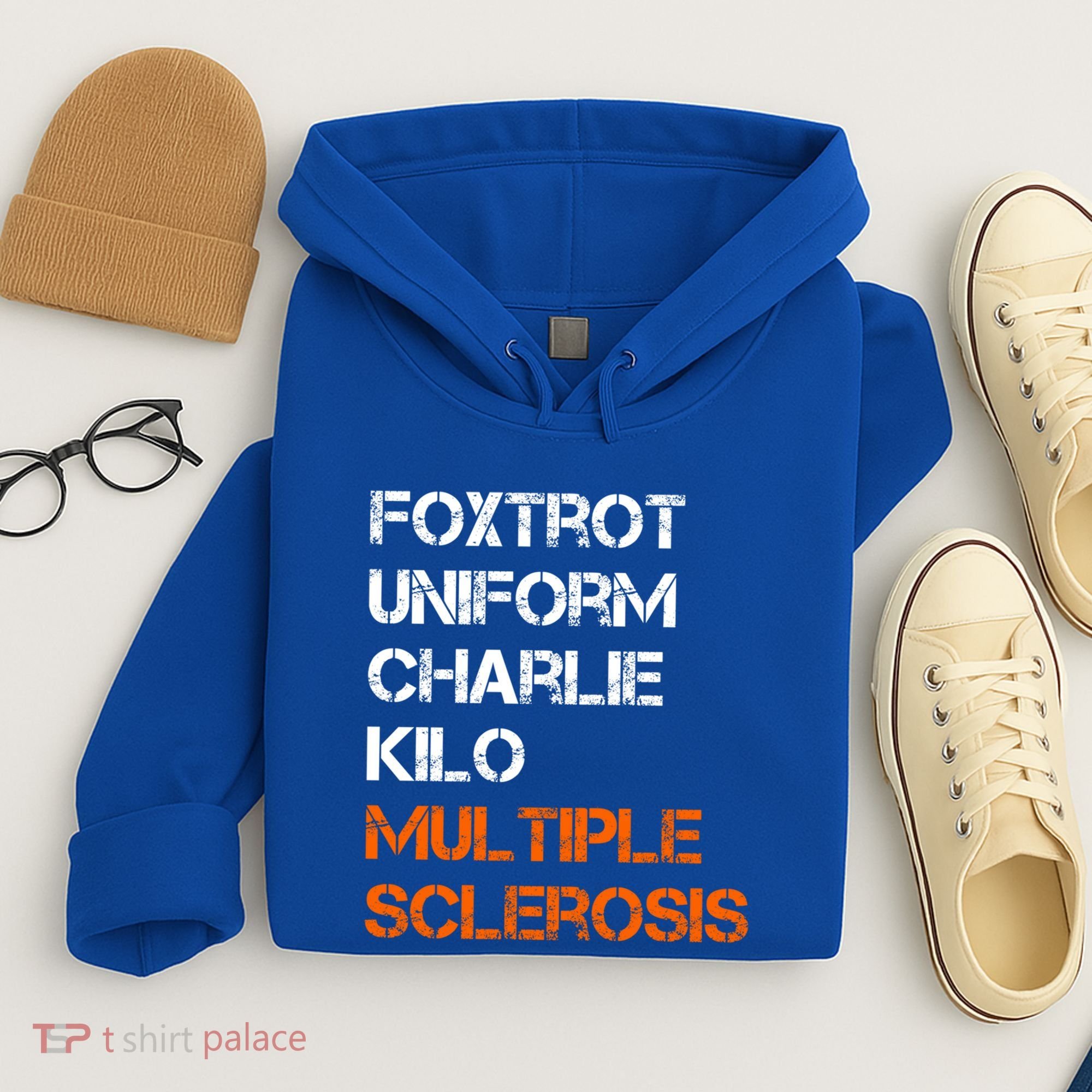 Foxtrot Uniform Charlie Kilo Fuck Multiple Sclerosis Cute Gift Hoodie