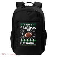 Football Ugly Christmas Backpack thumb 0